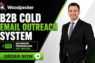 setup woodpecker cold email outreach lead generation system