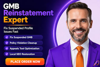 do gmb reinstate and fix suspended gmb google my business profile listing