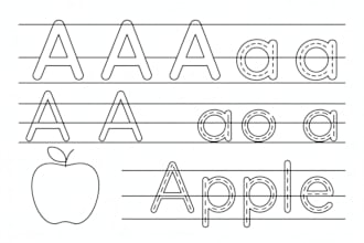 do kids worksheets, alphabet letter tracing, number tracing