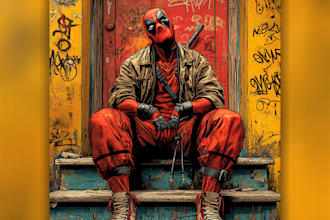 draw a custom cover art for your comic, book or podcast