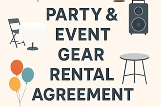 build booqable rental website for event, equipment, and party rental businesses