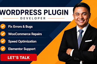 fix wordpress issues, customize woocommerce, elementor and speed up site