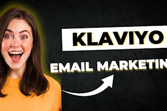 design klaviyo email flows and klaviyo email template for email marketing