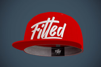 do 3d cap design 3d puff embroidery digitizing for hats and caps