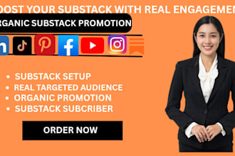do substack promotion substack newsletter organic substack subscribers