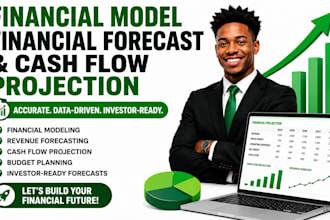 create financial model, forecast and cash flow projection