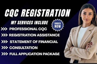 prepare a full cqc registration pack including statement of financial viability