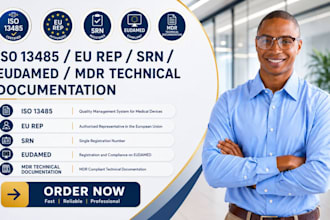 prepare iso 13485 documents, eu mdr and medical device technical documentation