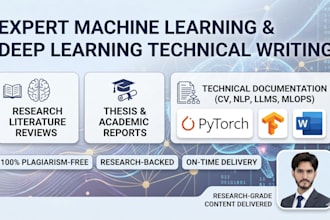 do deep learning, machine learning writing and research