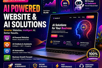 build ai powered websites with API and model integration