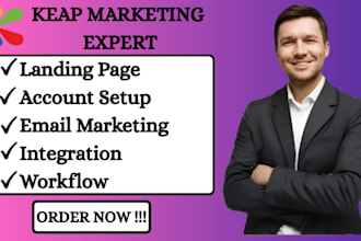 build keap infusionsoft automation, activecampaign funnel landing page