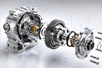do a manufacturing ready 3d cad modelling,3d cad industrial product design