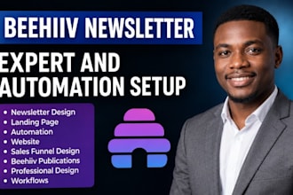 beehiiv newsletter setup design beehiiv landing page beehiiv newsletter template