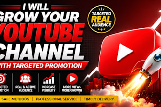 grow your youtube channel with targeted promotion