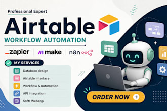 be airtable expert, crm setup database design, softr webapp, workflow automation
