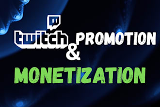 do organic twitch channel promotion and twitch affiliate support
