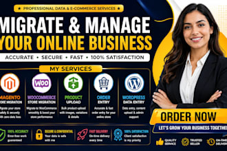 migrate magento storewoocommerce product upload order wordpress entry data
