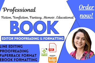 do book editor, format non fiction, romance book editing, memoir proofreading