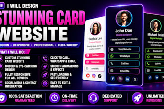 design a stunning and professional business card
