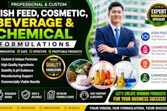 develop custom food and beverage formulations for your brand