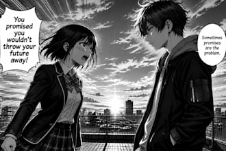 do anime manga comic book illustration manga artist webtoon cover manhwa art