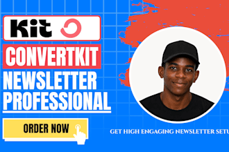 setup convertkit newsletter convertkit landing page expert kit email sequence
