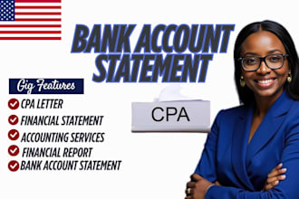 prepare bank account statement, bookkeep,reconcile your quickbook online account