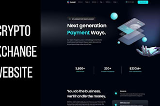 build crypto exchange website, p2p exchange, exchange website, web3 dapp