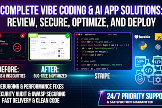 fix ai coded apps with lovable bolt cursor and replit deployment