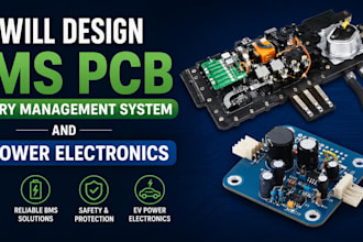 design bms pcb battery management system and ev power electronics