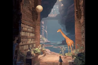 do environment concept art for you
