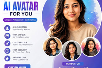 design unique ai avatars for your brand