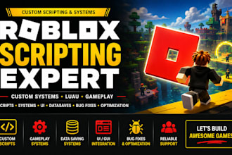 create custom roblox scripts and gameplay systems in luau