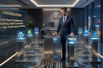 do website development, design, clone, redesign, wordpress, shopify, webflow,wix