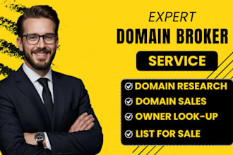 domain broker domain agent domain research sell domain buy domain flip domain