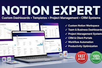 do customized nition template, notion website dashboard expert