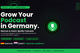 promote german spotify podcast dutch spotify podcast to german audience