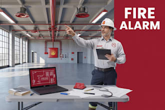 provide fire alarm inspection report and stamp for texas permit