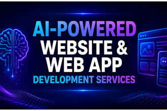 develop ai website, ai web application, ai software, ai chatbot developer
