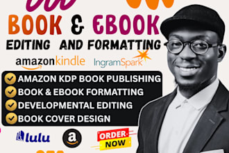 do book editing, formatting, developmental book editor, amazon kdp formatting
