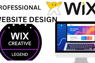 design or redesign a professional wix website