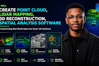 create point cloud, lidar mapping, 3d reconstruction, spatial analysis software