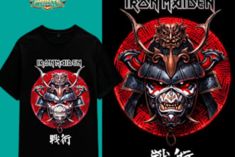 design professional streetwear t shirt and halftone art