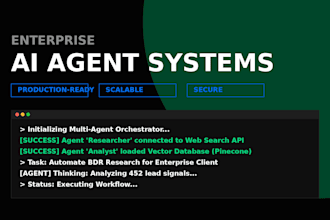 develop autonomous ai agents for workflow automation