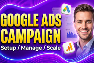 setup and manage your google ads adwords ppc campaigns, performance max ads