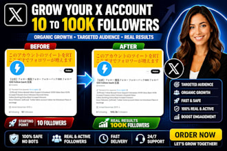 grow organic x twitter followers and do crypto marketing promotion