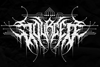 design a heavy metal logo
