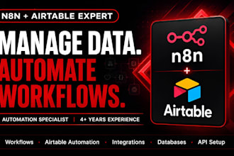 set up data with n8n airtable, airtable automation