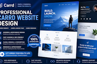 do carrd card website design carrd landing page carrd co redesign carrd website