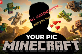 make professional thumnail with your picture customized
